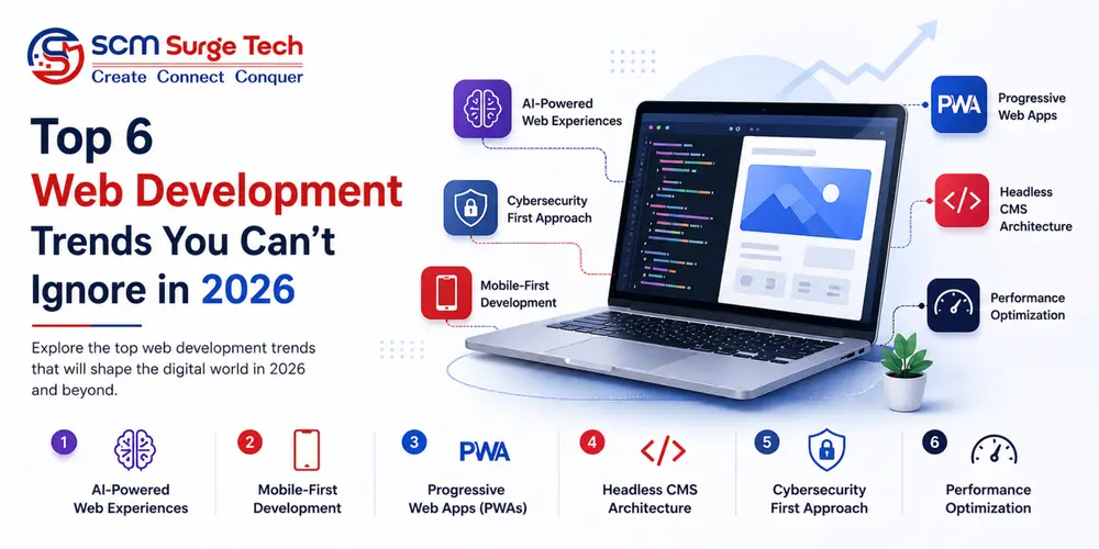 Top 6 Web Development Trends You Can’t Ignore in 2026