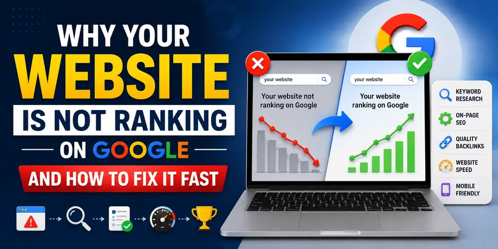 Why Your Website Is Not Ranking on Google and How to Fix It Fast