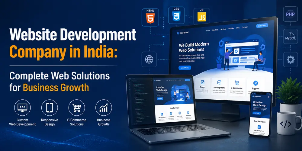 Website Development Company in India: Complete Web Solutions for Business Growth