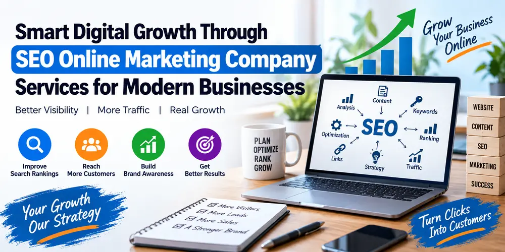 Smart Digital Growth Through SEO Online Marketing Company Services for Modern Businesses