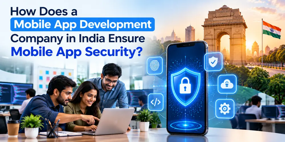 How Does a Mobile App Development Company in India Ensure Mobile App Security?
