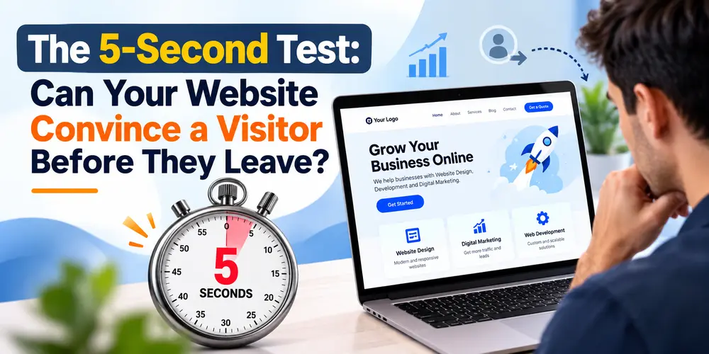 The 5-Second Test: Can Your Website Convince a Visitor Before They Leave?